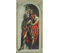 DQCJIYIGL Famoso Poster Con Artistiche Painting Image San Menas de Paolo Veronese per la Decorazione Della Parete 60x90cm