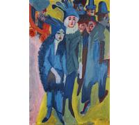 DQCJIYIGL Famoso Stampe su Canvas Stampa Artistica Domingo en los Alpes. por Ernst Ludwig Kirchner per la Decorazione Domestica dell'ufficio 60x90cm