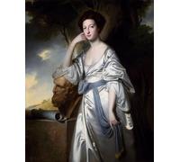 DQCJIYIGL Famoso Stampe su Canvas Stampa Artistica Elizabeth Lady Blunt de George Romney per la Decorazione Domestica dell'ufficio 60x90cm