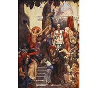 DQCJIYIGL Famoso Stampe su Canvas Stampa Artistica En el pueblo había una feria mantenida por Byam Liston Shaw per la Decorazione Domestica dell'ufficio 60x90cm