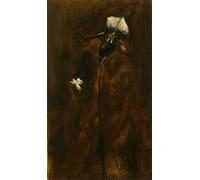 DQCJIYIGL Famoso Stampe su Canvas Stampa Artistica Estudio de dos flores de John Pettie per la Decorazione Domestica dell'ufficio 60x90cm