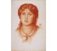 DQCJIYIGL Famoso Stampe su Canvas Stampa Artistica Fanny Cornforth Dante Gabriel Rossetti per la Decorazione Domestica dell'ufficio 60x90cm