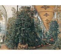 DQCJIYIGL Famoso Stampe su Canvas Stampa Artistica Interior de la Casa de las Palmeras del Palacio de Lednice por Rudolf Von Alt per la Decorazione Domestica dell'ufficio 60x90cm