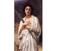 DQCJIYIGL Famoso Stampe su Canvas Stampa Artistica La canción del ruiseñor de William Adolphe Bouguereau per la Decorazione Domestica dell'ufficio 60x90cm
