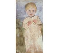 DQCJIYIGL Famoso Stampe su Canvas Stampa Artistica Mieke Vogeler con collar de perlas de Paula Modersohn Becker per la Decorazione Domestica dell'ufficio 60x90cm
