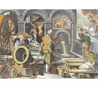 DQCJIYIGL Famoso Stampe su Canvas Stampa Artistica Mujeres persiguiendo a un sátiro de Jan Collaert per la Decorazione Domestica dell'ufficio 60x90cm