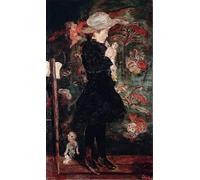 DQCJIYIGL Famoso Stampe su Canvas Stampa Artistica Niño con muñeca por artista famoso per la Decorazione Domestica dell'ufficio 60x90cm
