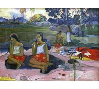 DQCJIYIGL Famoso Stampe su Canvas Stampa Artistica Primavera sagrada Dulces sueños Nave Nave Moe de Paul Gauguin per la Decorazione Domestica dell'ufficio 60x90cm