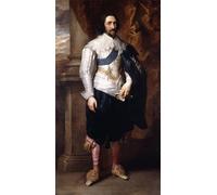 DQCJIYIGL Famoso Stampe su Canvas Stampa Artistica Retrato de Charles Marquis De Vieuville porVan Dyck per la Decorazione Domestica dell'ufficio 60x90cm