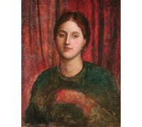 DQCJIYIGL Famoso Stampe su Canvas Stampa Artistica Retrato de pintura famosa de George Frederic Watts per la Decorazione Domestica dell'ufficio 60x90cm