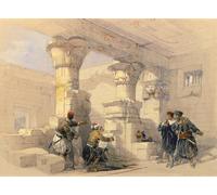 DQCJIYIGL Famoso Stampe su Canvas Stampa Artistica Ver por David Roberts per la Decorazione Domestica dell'ufficio 60x90cm