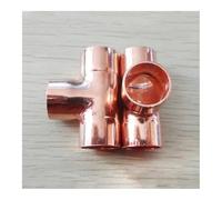 DQFOCPHHAA 38mm Inner Dia x1.2mm Thickness Copper Equal Tee Socket Weld End Feed Coupler Plumbing Fitting Water Gas Oil