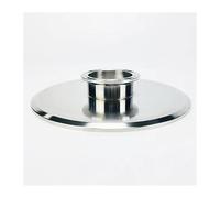 DQFOCPHHAA Short Type Tri Clamp Reducer 2"(51mm) OD64mm x 6" (154mm) OD166.7mm, Height 25mm, Stainless Steel 304 Connector