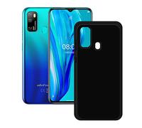 DQG per Ulefone Note 9P Custodia, Nero Ultrasottile Silicone Case TPU Shell Morbida Sottile Protettivo Copertura Antiurto Cover per (6.52")