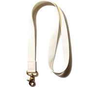 DQL Portachiavi lungo, portachiavi da donna, con cordino per portachiavi per uomo e donna, con cordino per portachiavi, bianco, Lange