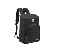 DQMEN Zaino Frigo 25L, Zaino Termico, Borsa Termica Borsa Frigo, Zaino Termico Porta Pranzo, Zaino Termico con Lati Morbidi per Campeggio/BBQ/Attività Outdoor (Grigio) (Nero)