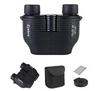 DQQ 10X25 Binocolo Compatto Mini Professionale Potente Portabile Binocoli Fuoco Fisso Visione Notturna per Teatro Opera,Birdwatching,d'avvistamento,Caccia,Nero