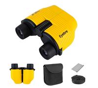 DQQ 10X25 Binocolo Compatto Mini Professionale Potente Portabile Binocoli Fuoco Fisso Visione Notturna per Teatro Opera,Birdwatching,d'avvistamento,Caccia,Giallo