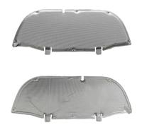 DQRG Isolamento Acustico Cappuccio Cotone Auto Cofano Anteriore Suono Isolamento Termico Pad Insonorizzate Cotone Fonoassorbente per Toyota per Corolla per Cross XG10 2022-2024(Silver Aluminum)