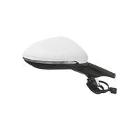 DQRG Specchio Laterale 5GG857507A per VW per Golf 7 MK7 2014-2016 Specchietto Retrovisore Elettrico Pieghevole Specchietto Riscaldato Regolazione Elettrica con Luce Specchietto Esterno(Bianco,Giusto)
