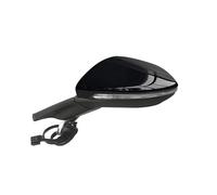 DQRG Specchio Laterale 5GG857507A per VW per Golf 7 MK7 2014-2016 Specchietto Retrovisore Elettrico Pieghevole Specchietto Riscaldato Regolazione Elettrica con Luce Specchietto Esterno(Nero,Sinistra)