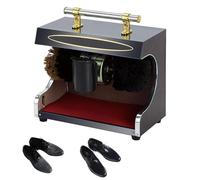DQSPDBD - Lucidatrice automatica per scarpe - Lucidatrice per scarpe a induzione commerciale per lucidatrice per scarpe morbida lucidata per panca alberghiera per famiglie