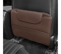 DQSZ 2 Pezzi Protezione Schienale Auto per VW CC/EOS/Gol/Golf/ID.CROZZ/ID.3 / ID.4 / ID.5 / Jetta, Anti Kick Mat Sedili Schienale Protezione Tappetino Anti-Calcio Accessori, E/Coffee