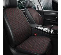 DQSZ Coprisedili Copri Sedile Auto per Jaguar E-Pace 2017-2023, Lino Coprisedile Cuscino Set Protezione Cuscino Antiscivolo Decorazione Traspirante Accessori,F/Black-Red