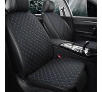 DQSZ Coprisedili Copri Sedile Auto per VW T-Cross 2019-2023, Lino Coprisedile Cuscino Set Protezione Cuscino Antiscivolo Decorazione Traspirante Accessori,H/Black-Blue