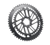 DQZJXVMKLWT Compatibile con Il Set di corone SENICX Road 2X Accessori | 50-34T 110 BCD 9-12Velocità Adatta for MTB da strada