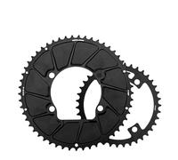 DQZJXVMKLWT Compatibile con la Corona da Strada Shimano 2X Accessori | Manovella da strada 50-34T 52-36T 110 BCD adatta a 10-12 velocità
