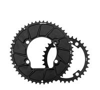 DQZJXVMKLWT Compatibile con la Corona da Strada Shimano 2X Accessori | Manovella da strada 50-34T 52-36T 110 BCD adatta a 10-12 velocità