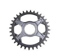 DQZJXVMKLWT Compatibile con la Corona MTB Shimano a 12 velocità Accessori | Dimensioni 32T e 34T compatibili con SLX M7100 for il montaggio della guarnitura for mountain bike