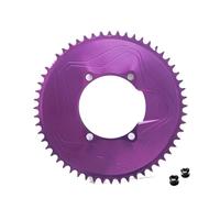 DQZJXVMKLWT Compatibile con la Corona Shimano Aero Accessori | 50-58T 110 BCD 3 mm Offset Fit 2X Road PM Spy