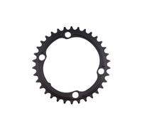 DQZJXVMKLWT Compatibile con la Corona Shimano CR-R7100 Accessori | For 2x12 velocità, 110BCD, asimmetrico a 4 bulloni, lega, 50-34T 52-36T, FC-R7100