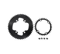 DQZJXVMKLWT Compatibile con la Corona Stone 107BCD 2X Accessori | Guarnitura da strada AXS Flattop 12 velocità rotonda 33-54T