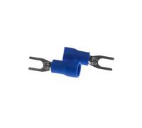 DQZRTUECA 1000 pezzi SV1-3 AWG22-16 Terminali a forcella isolati Connettori a crimpare Multicolore(Blue)