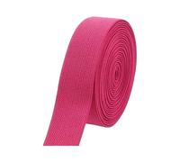 DQZRTUECA 25mm Nylon Elastic Band 5 Meters Multicolor Sewing Craft Replacement Webbing(RoseRed)
