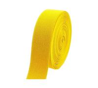 DQZRTUECA 25mm Nylon Elastic Band 5 Meters Multicolor Sewing Craft Replacement Webbing(Yellow)