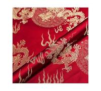 DQZRTUECA Abito in Tessuto Broccato, Costume Cheongsam Fai da Te, 75 cm x 50 cm(Style E)
