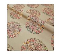 DQZRTUECA Abito in Tessuto Broccato, Costume Cheongsam Fai da Te, 75 cm x 50 cm(Style H)