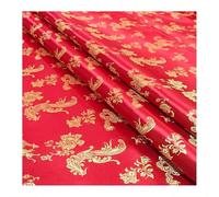 DQZRTUECA Abito in Tessuto Broccato, Costume Cheongsam Fai da Te, 75 cm x 50 cm(Style P)