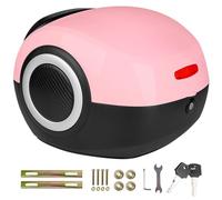 DQZRTUECA Bauletto posteriore for moto, 35 litri, impermeabile, posteriore, rigido, multicolore, for moto e ciclomotore(Pink)
