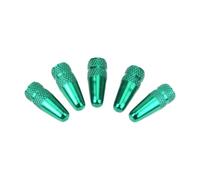 DQZRTUECA Cappucci for Valvole for Pneumatici in Alluminio for Valvole, Confezione da 20 Pezzi(Green)