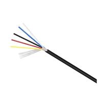 DQZRTUECA Cavo di segnale schermato multipolare UL2547 2-7 conduttori 22-30 AWG 10 metri(5cores,26AWG)