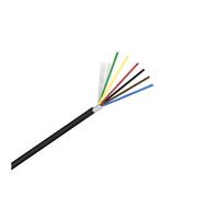 DQZRTUECA Cavo di segnale schermato multipolare UL2547 2-7 conduttori 22-30 AWG 10 metri(6cores,26AWG)