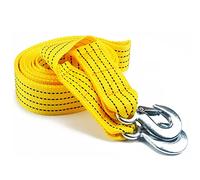 DQZRTUECA Cinghia di Traino for Auto Gialla da 3-4 m e 3-5 tonnellate con Ganci for Il Recupero Fuoristrada(4M 5Ton)