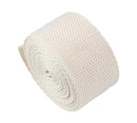 DQZRTUECA Cinghie a Trama Semplice in fettuccia di Cotone PE Cinghia in fettuccia da 50 mm - Cinghia in Cotone da 2 Pollici for Cinghie for Borse - 50 Iarde/Rotolo(Beige,5 Yard)
