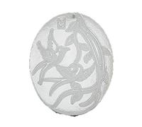 DQZRTUECA Collana con ciondolo a due ali for uomo e donna, accessorio Hanfu, 34x44x7 mm