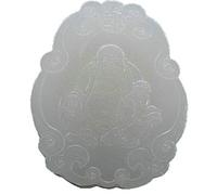 DQZRTUECA Collana con ciondolo Buddha Maitreya 50 * 39 * 8MM for uomo e donna